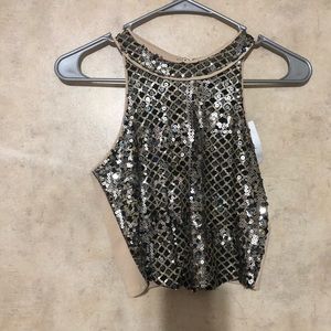 Sparkle crop top